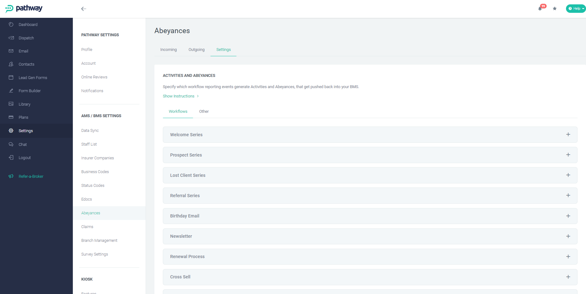 How to Set Up Activities and Abeyances in Pathway? – Iterro